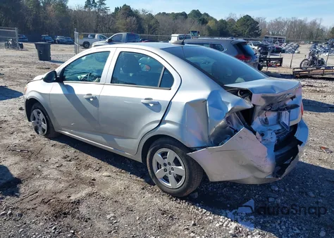2015 Chevrolet Sonic Ls Manual from USA, damaged, VIN 1G1JB5SH8F4138054
